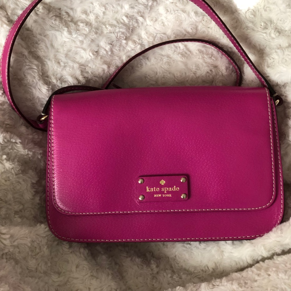 Kate Spade fuchsia/pink crossbody